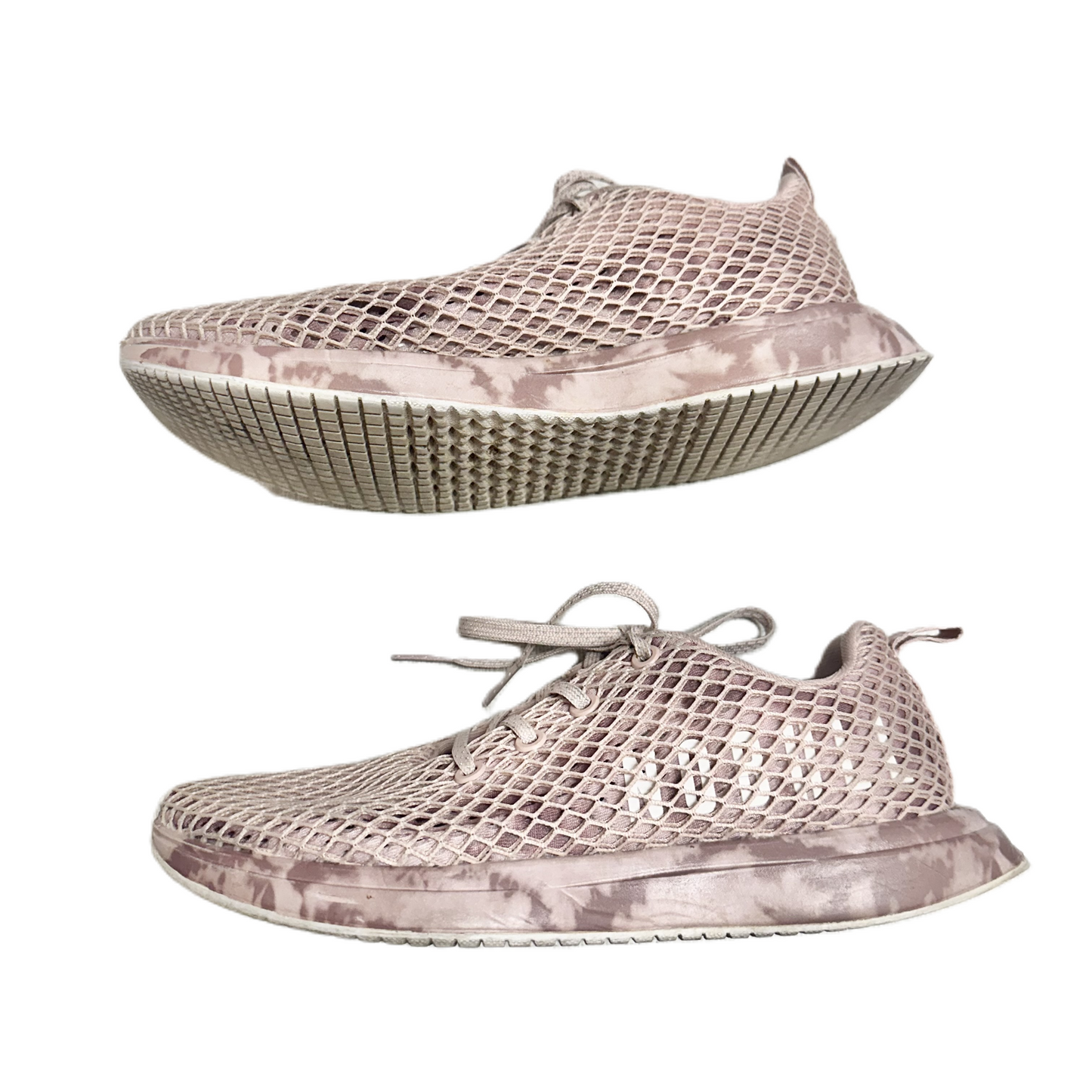 Shoes Athletic In Mauve, Size: 8.5