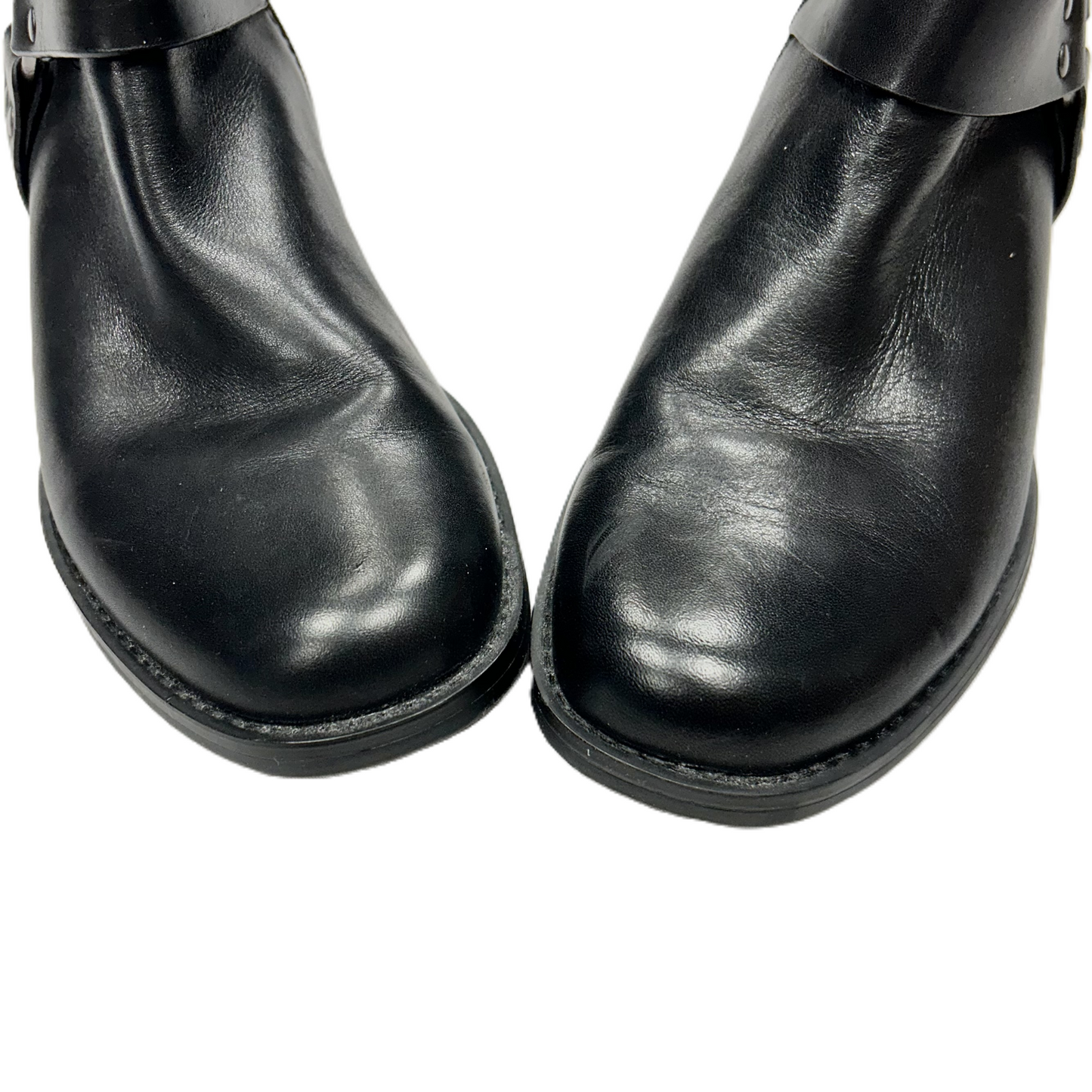 Boots Leather By House Of Harlow In Black & Silver, Size: 7