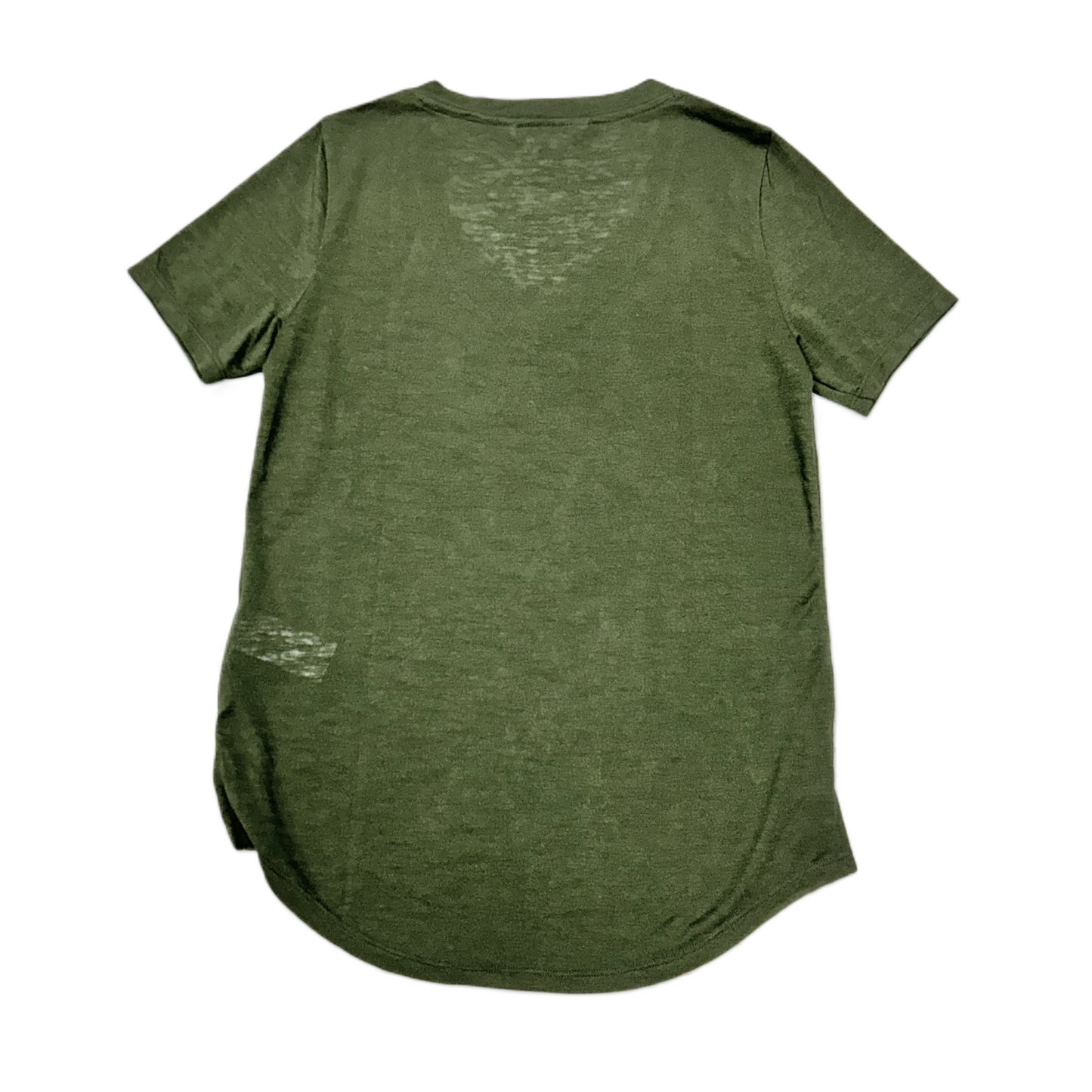 Top Short Sleeve Basic By Athleta In Green, Size: Xs