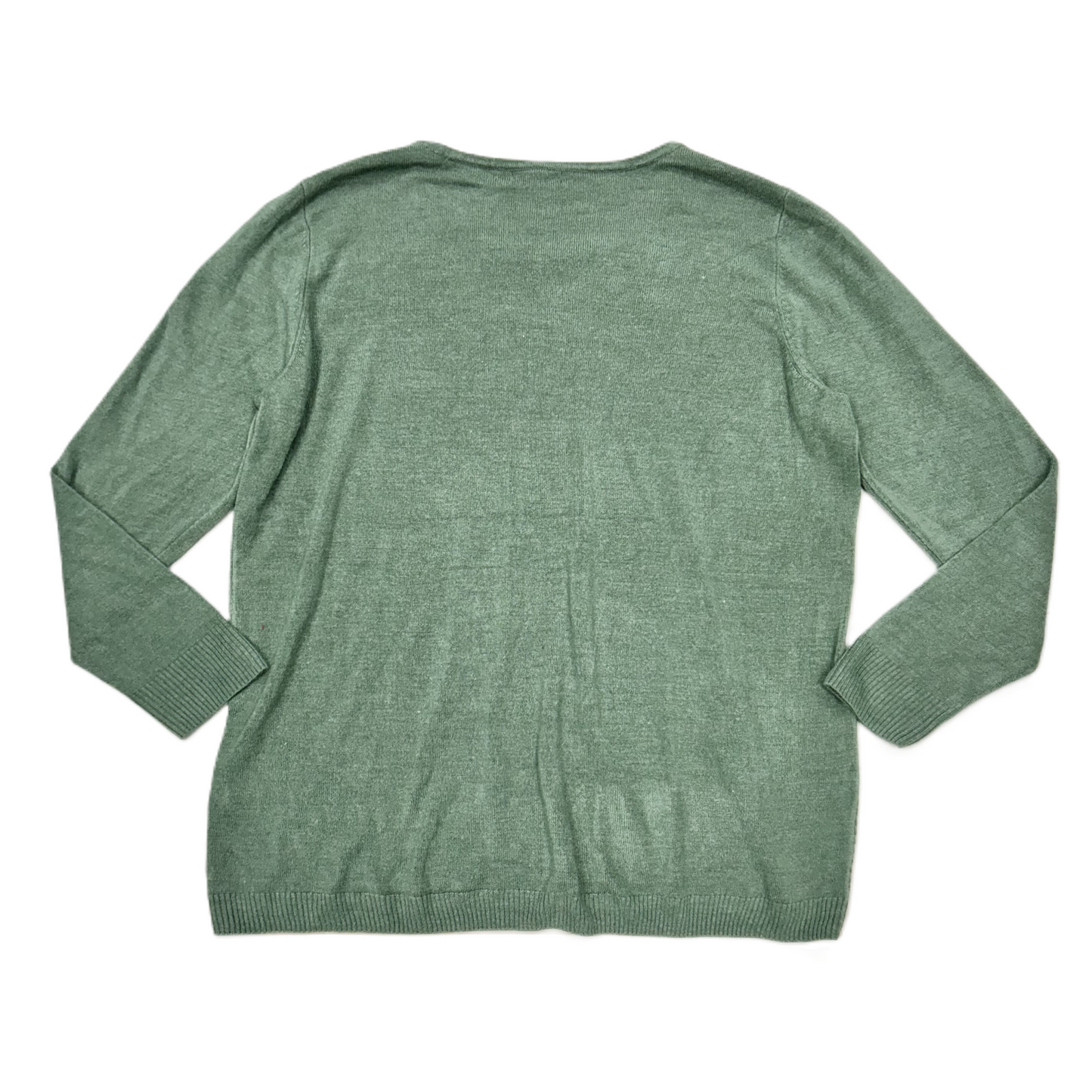 Sweater By Napa Valley In Green, Size: 3x