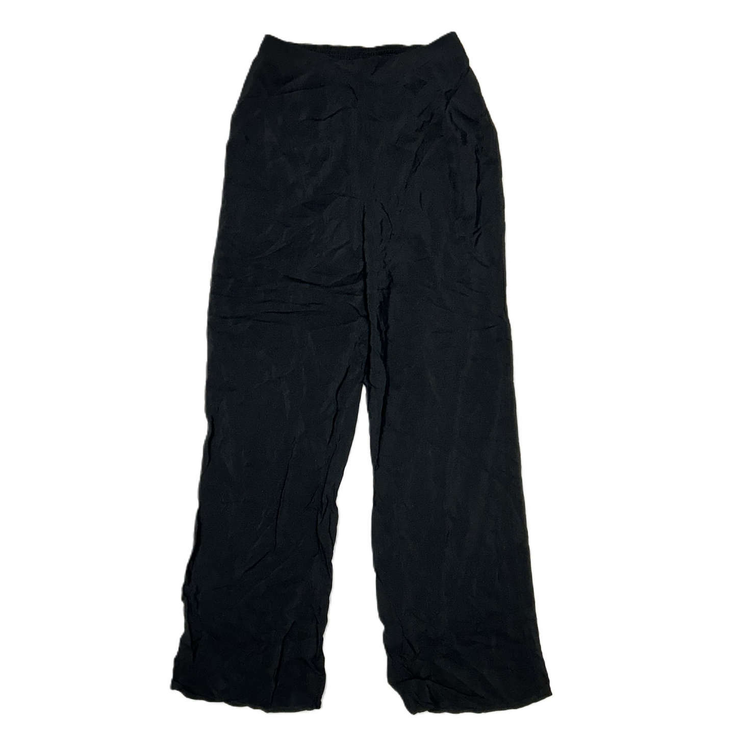 Pants Wide Leg By Good American In Black, Size: L