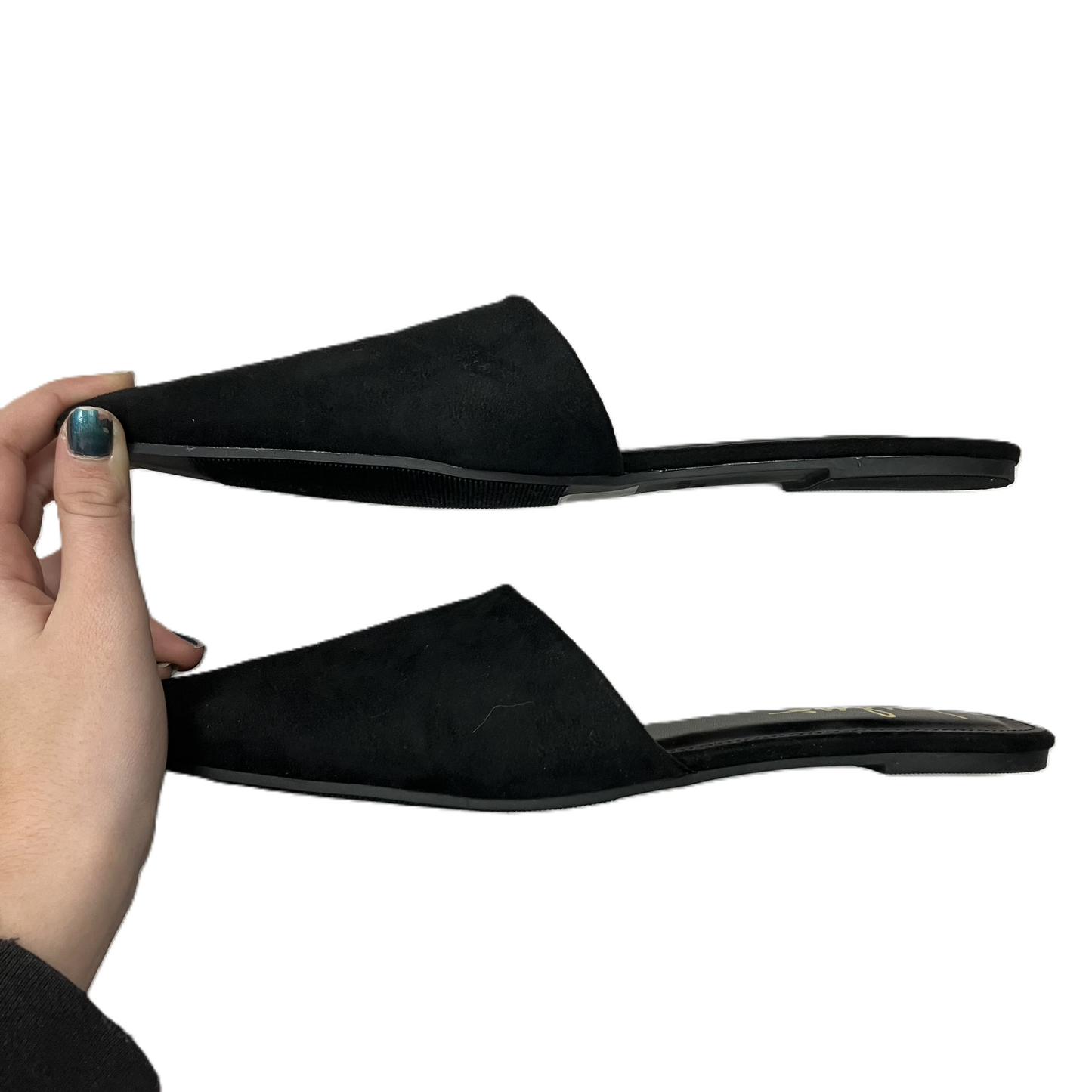 Shoes Flats By Lulus In Black, Size: 10