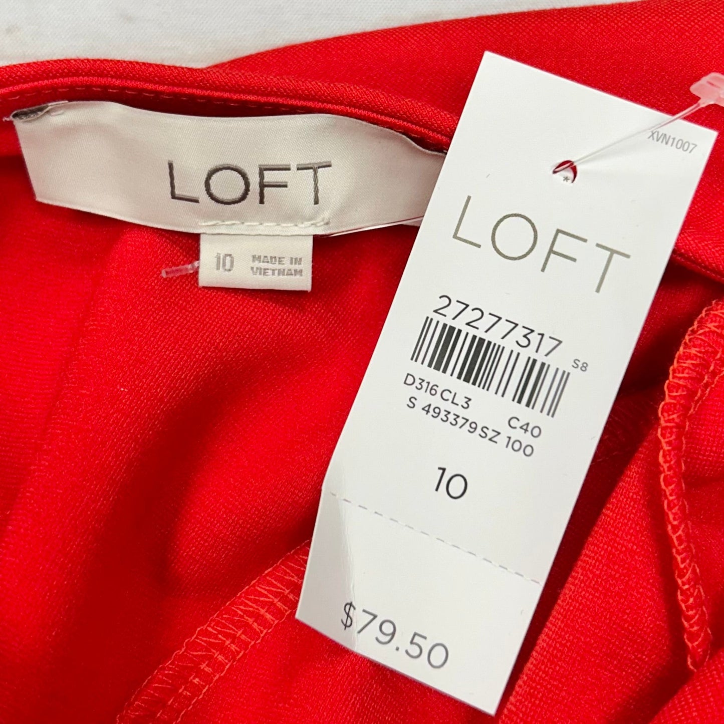 Dress Party Short By Loft In Red, Size: M