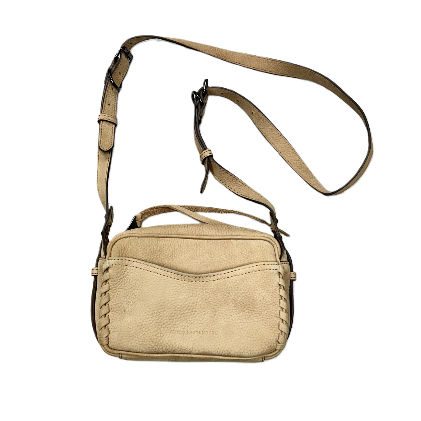 Crossbody Leather By Aimee Kestenberg, Size: Medium