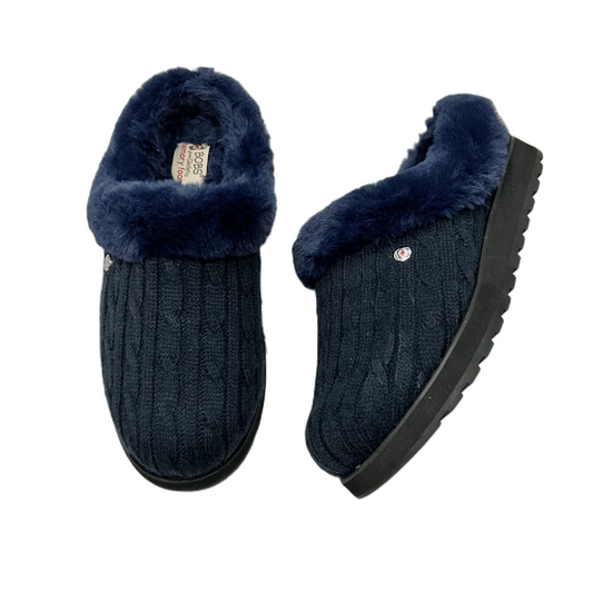 Slippers By Bobs In Navy, Size: 8