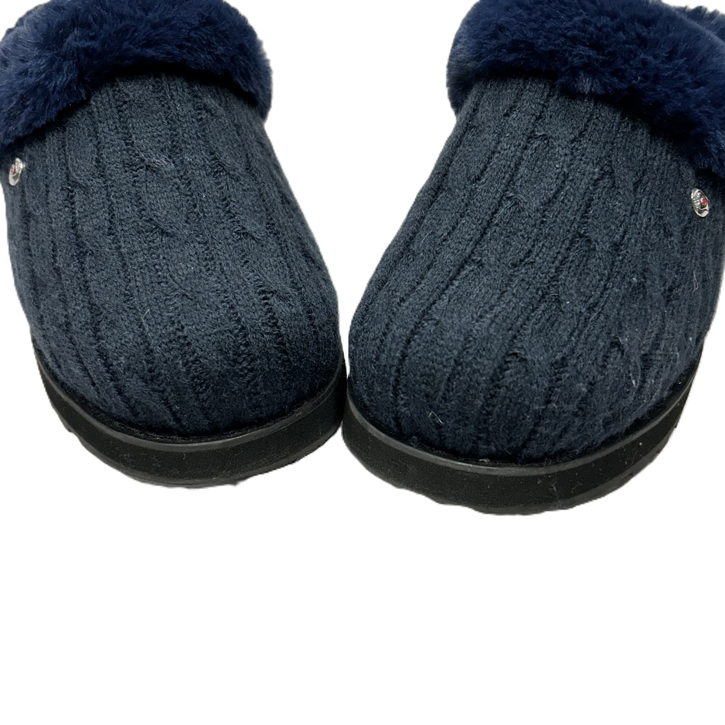 Slippers By Bobs In Navy, Size: 8