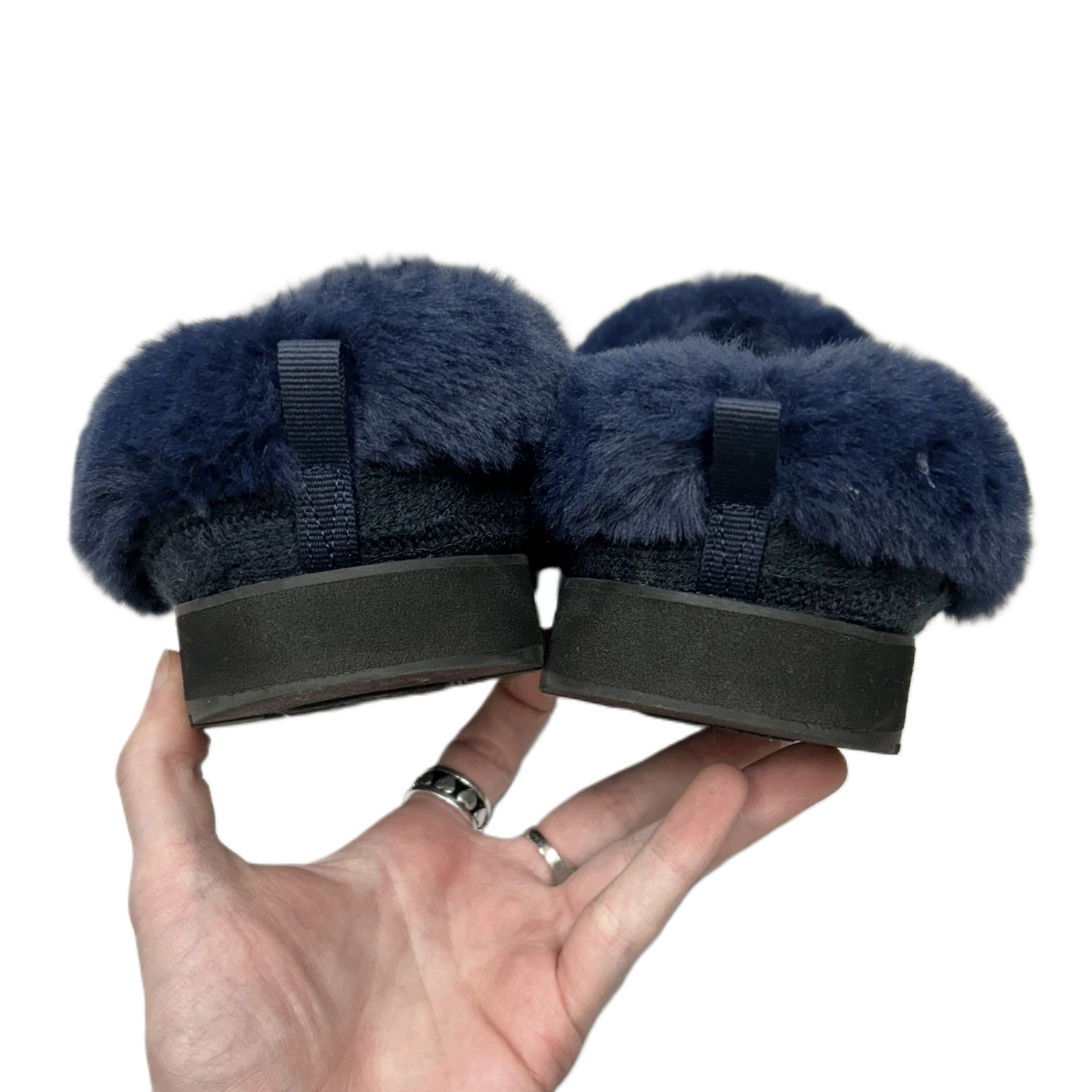 Slippers By Bobs In Navy, Size: 8