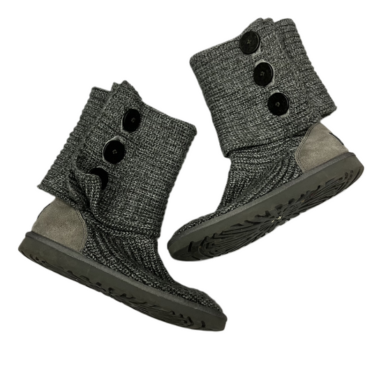 Boots Designer By Ugg In Grey, Size: 8