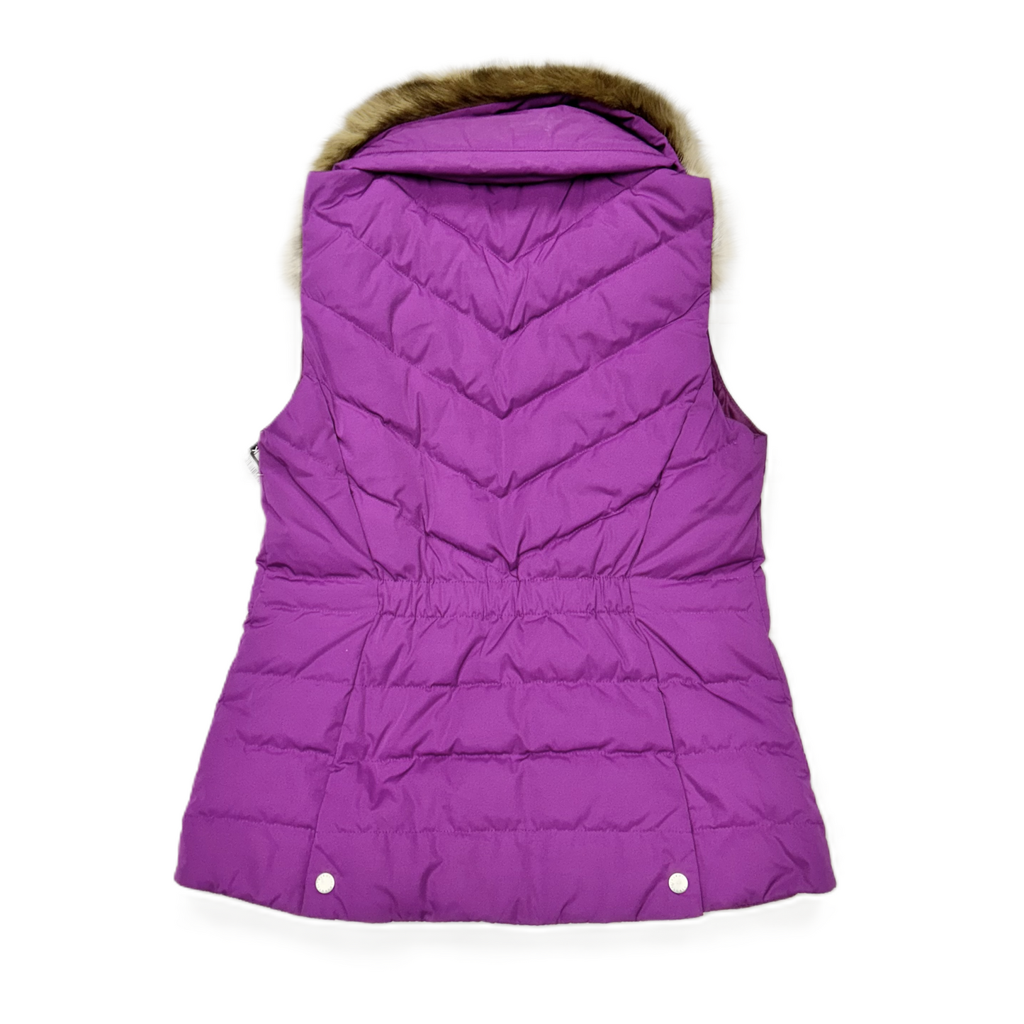 Vest Puffer & Quilted By Talbots In Purple, Size: Xs