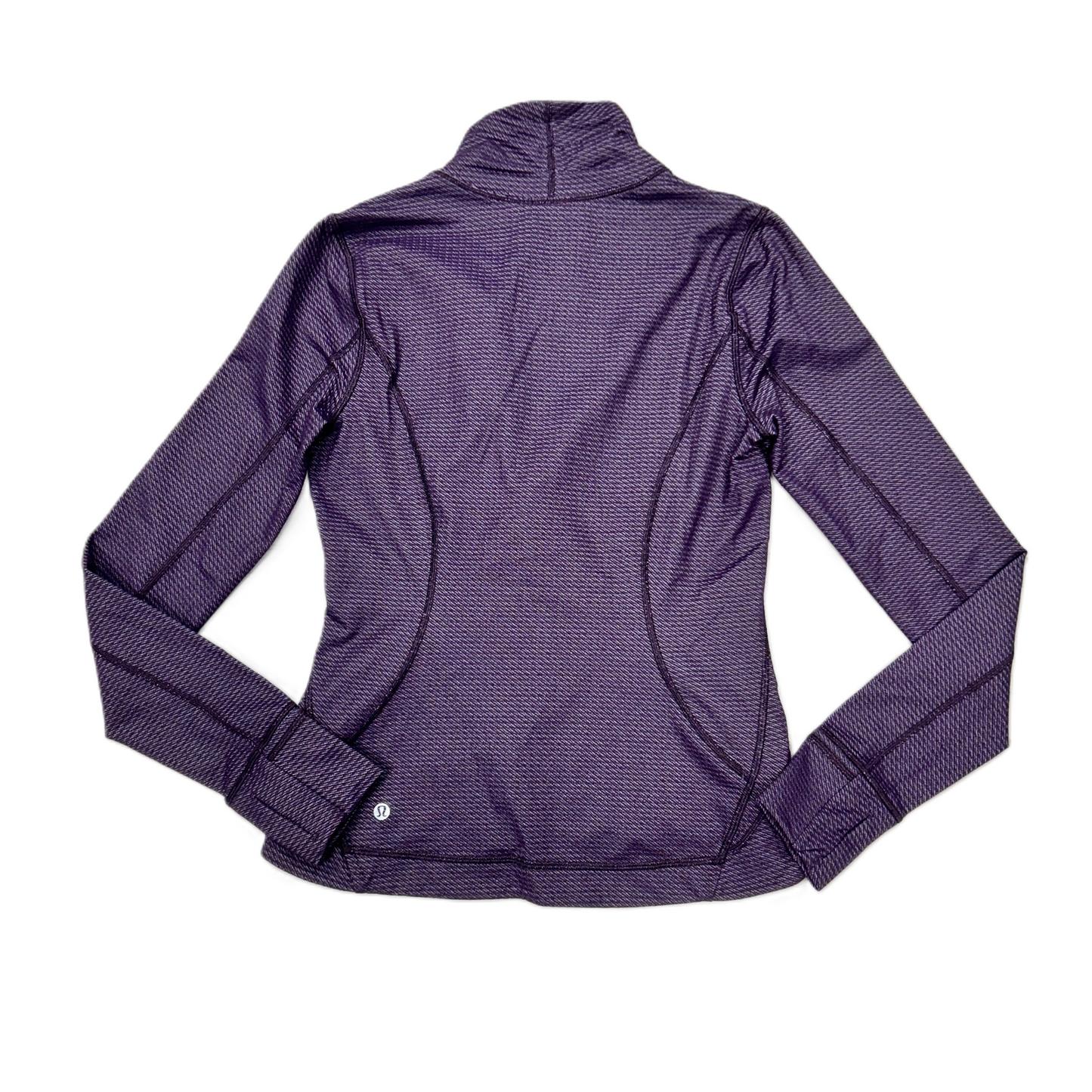 Athletic Jacket By Lululemon In Purple, Size: M