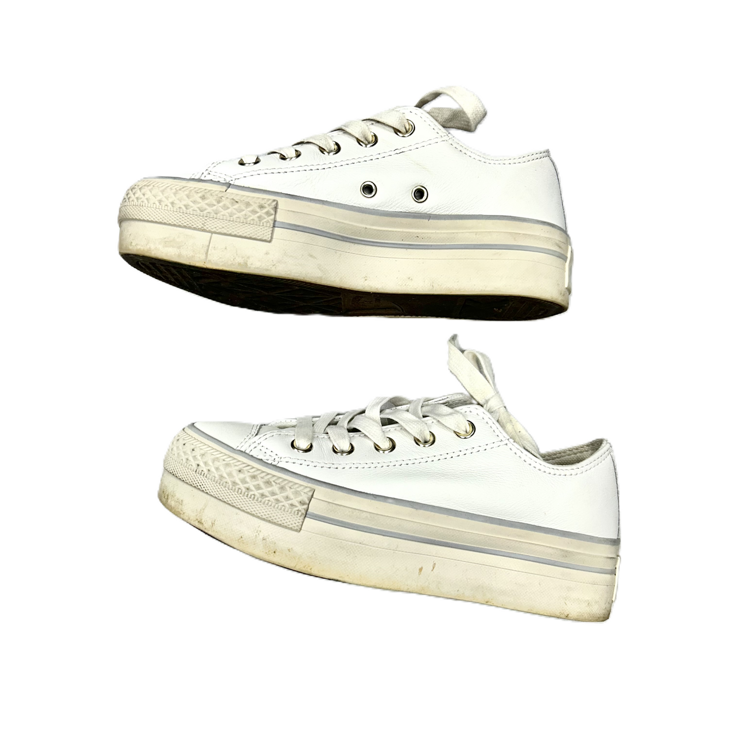 Shoes Sneakers Platform By Converse In Ivory, Size: 5