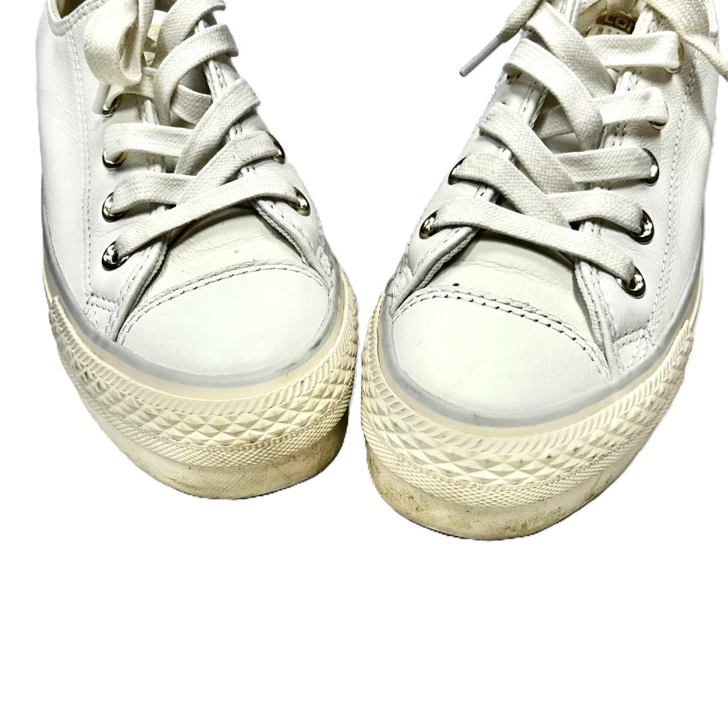 Shoes Sneakers Platform By Converse In Ivory, Size: 5