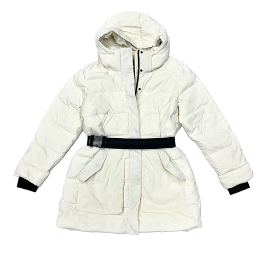 Coat Parka By Alpine Design In Ivory, Size: Xxl