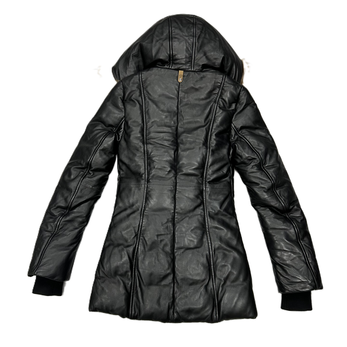 Coat Leather By Mackage In Black, Size: Xxs