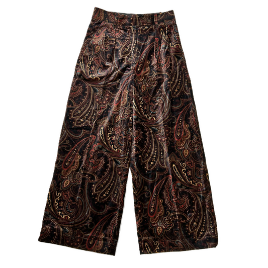 Pants Wide Leg By Banana Republic In Paisley Print, Size: 4