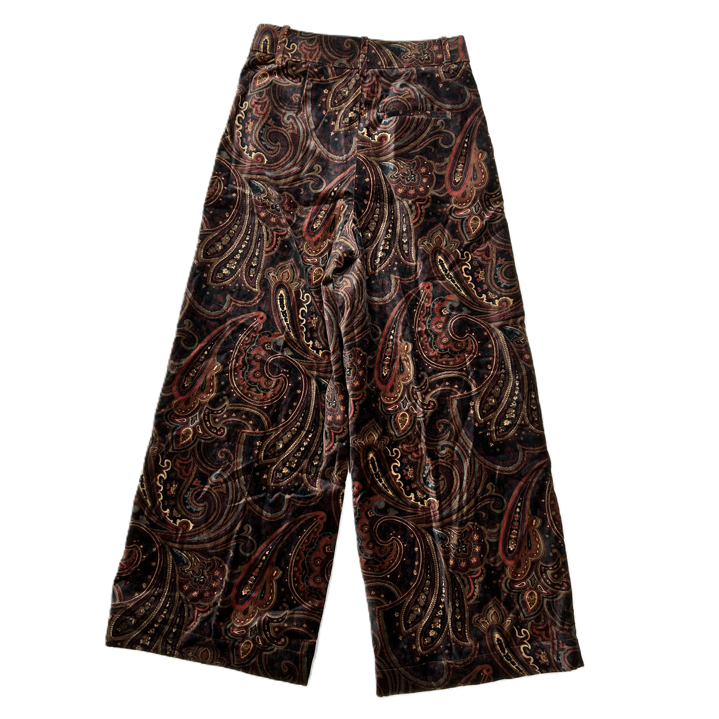 Pants Wide Leg By Banana Republic In Paisley Print, Size: 4