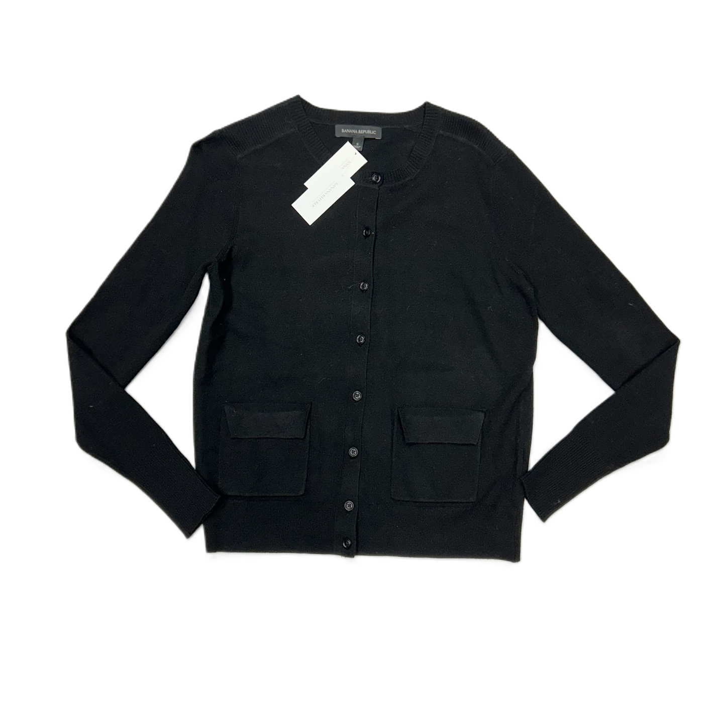 Cardigan By Banana Republic In Black, Size: S