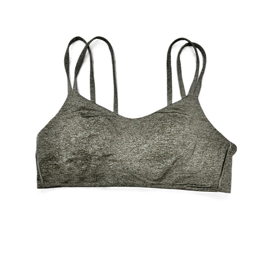 Athletic Bra By Lululemon In Grey, Size: S