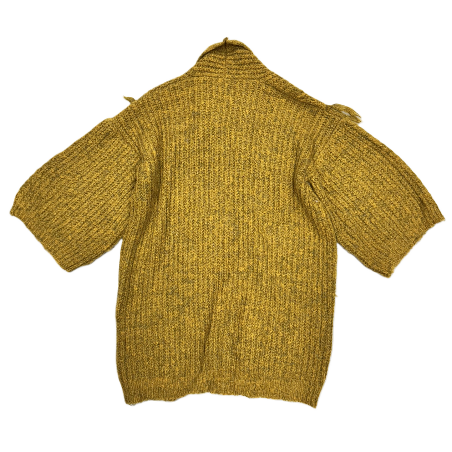 Sweater Cardigan By Anthropologie In Mustard, Size: Osfm