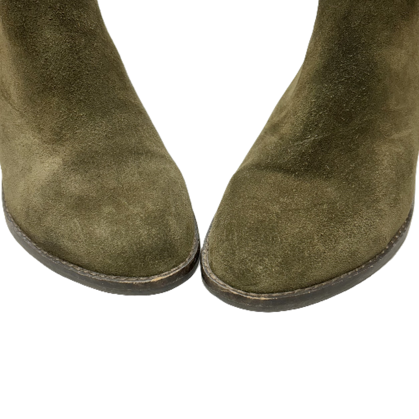 Boots Ankle Heels By Lucky Brand In Green, Size: 8.5