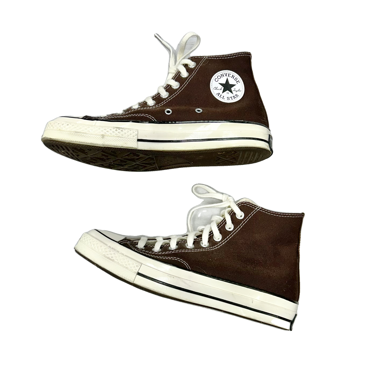 Shoes Sneakers By Converse In Brown & Cream, Size: 10