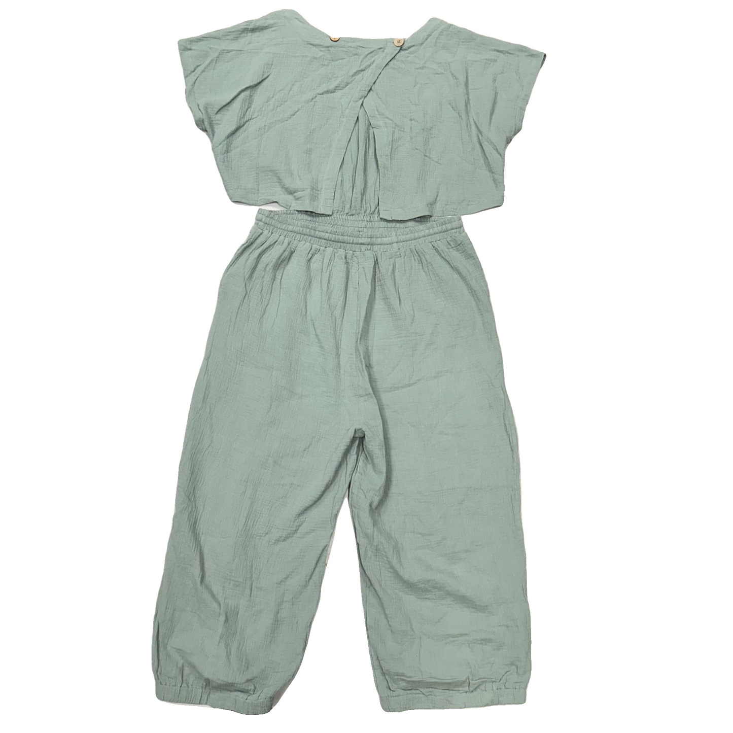 Jumpsuit By Ashley Stewart In Green, Size: 3x