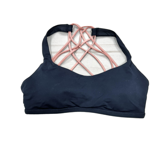 Athletic Bra By Lululemon In Navy, Size: M