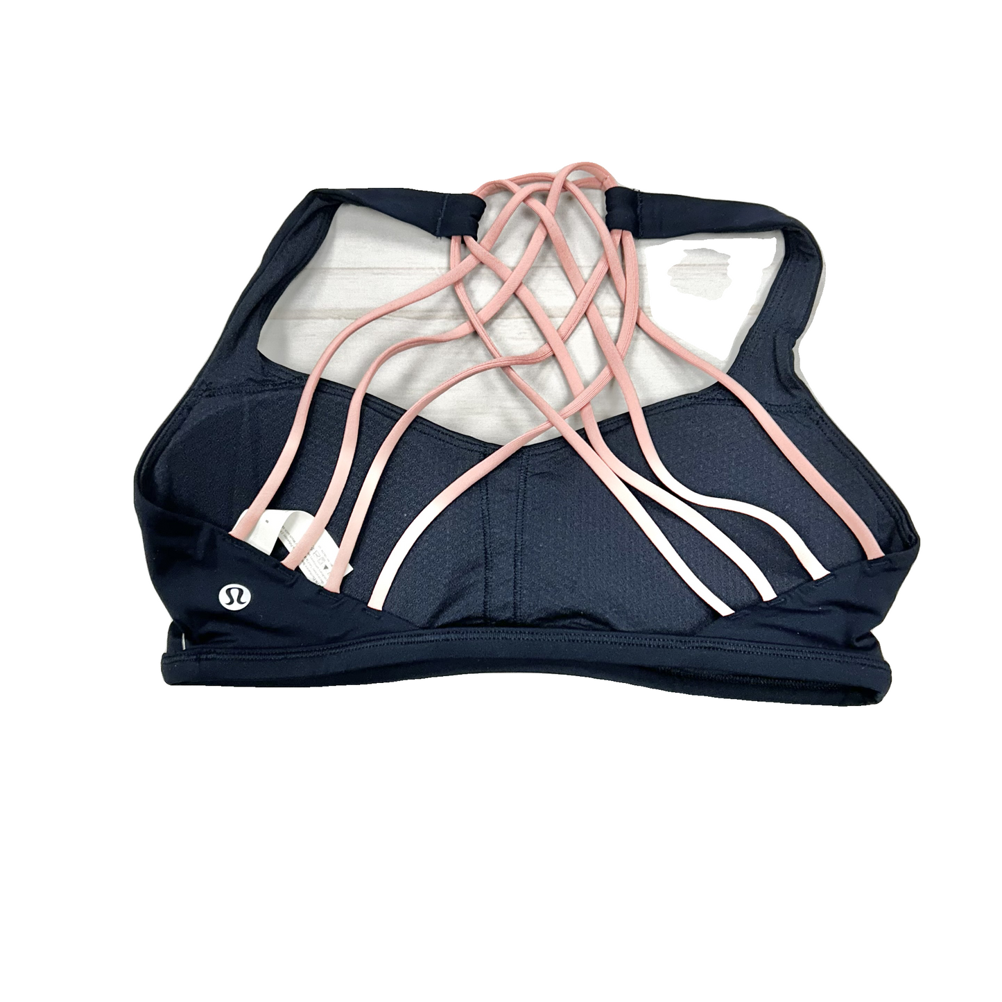 Athletic Bra By Lululemon In Navy, Size: M