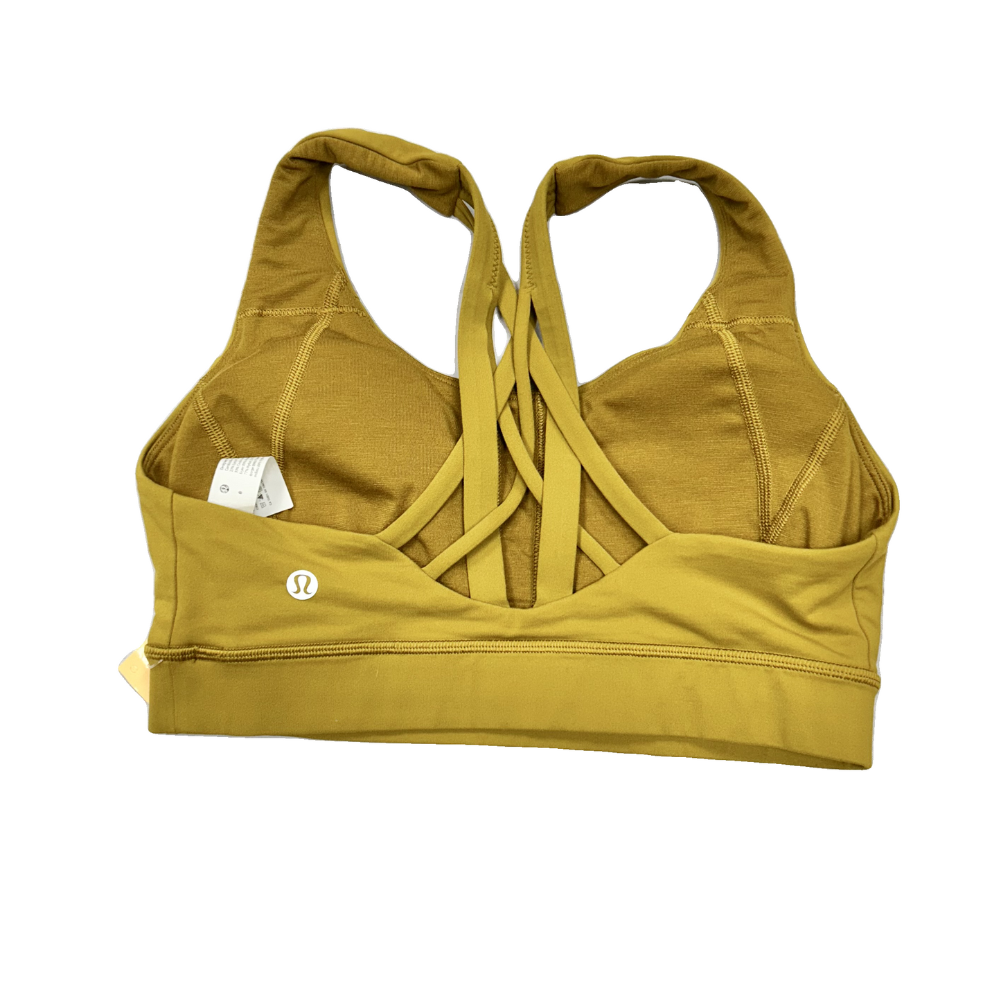 Athletic Bra By Lululemon In Chartreuse, Size: S