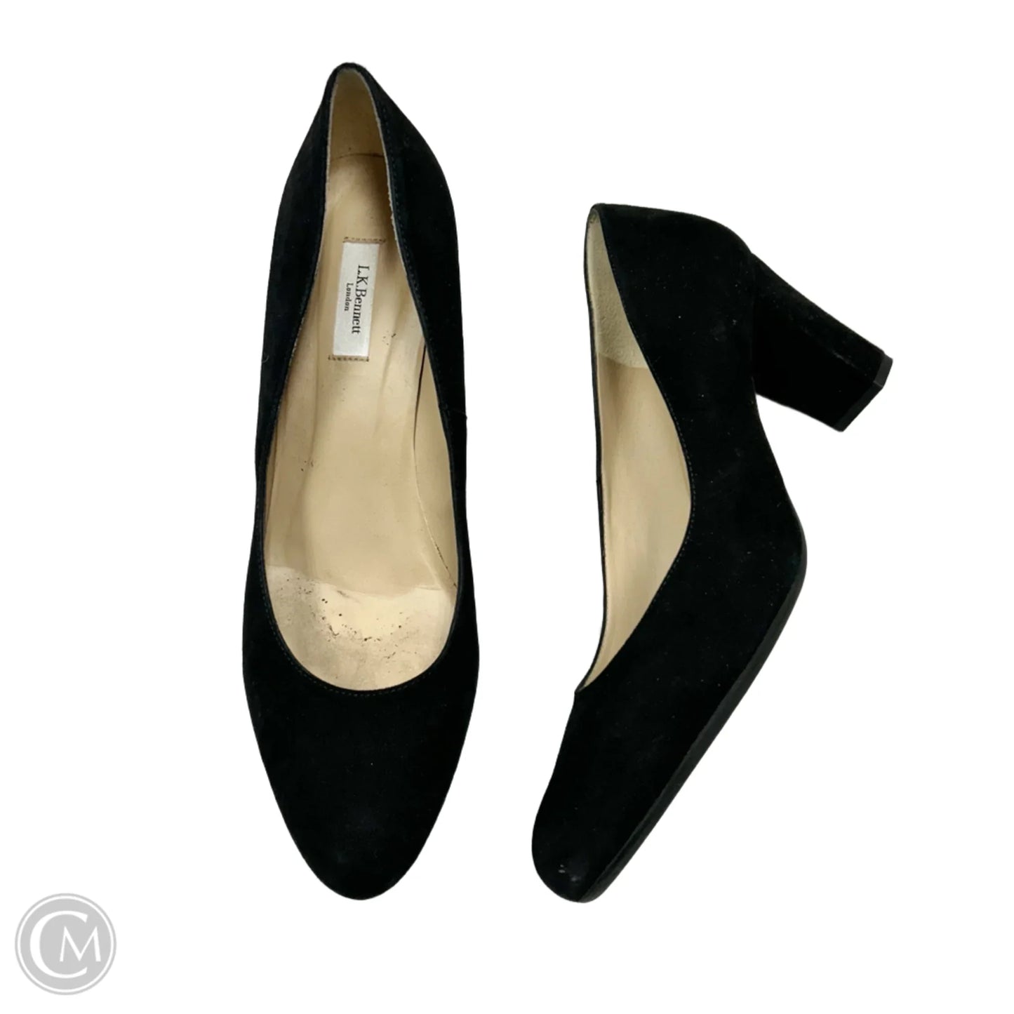 Shoes Heels Block By Lk Bennett In Black, Size: 11