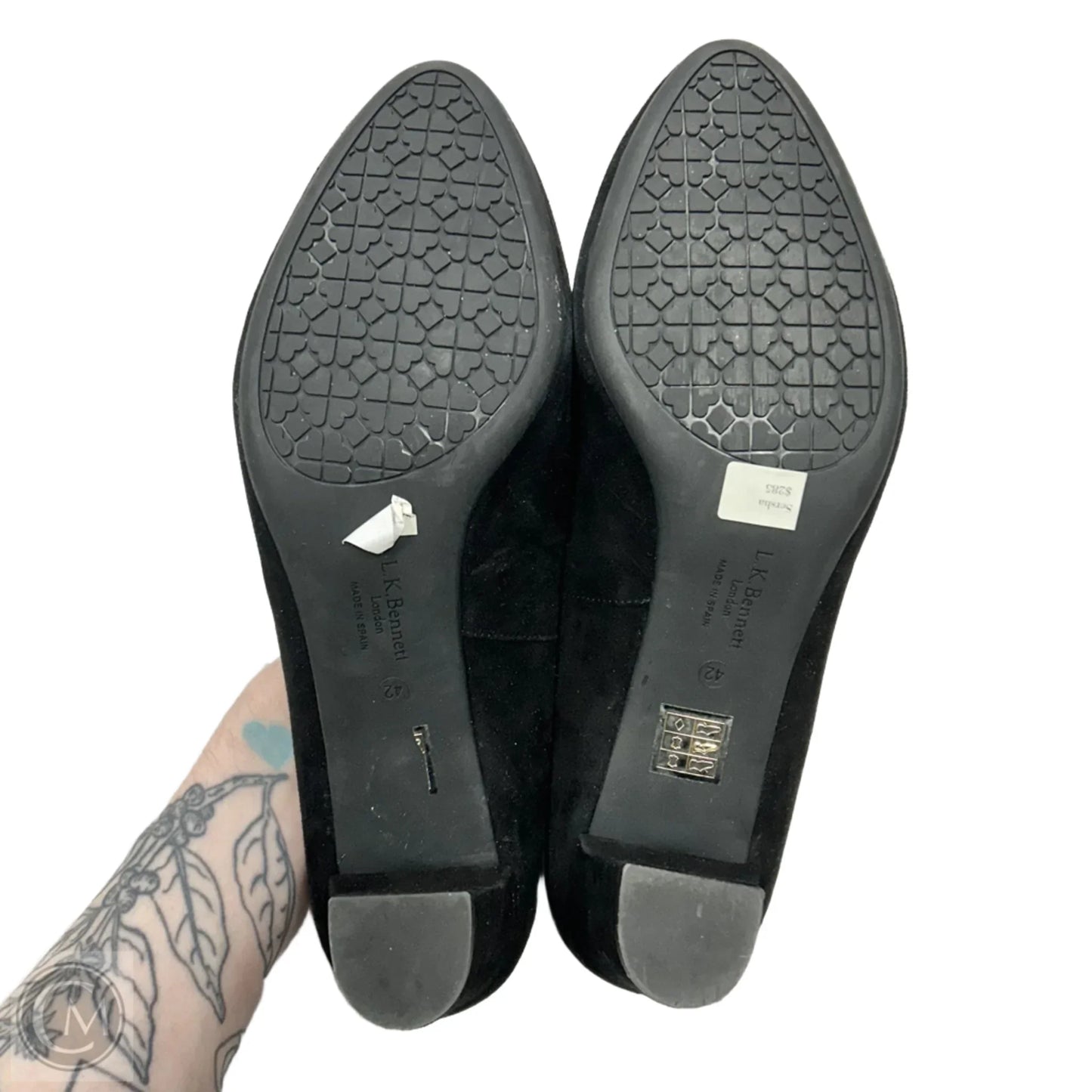 Shoes Heels Block By Lk Bennett In Black, Size: 11