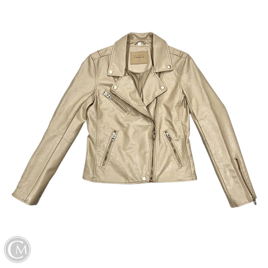 Jacket Moto By Blanknyc In Tan, Size: Xs