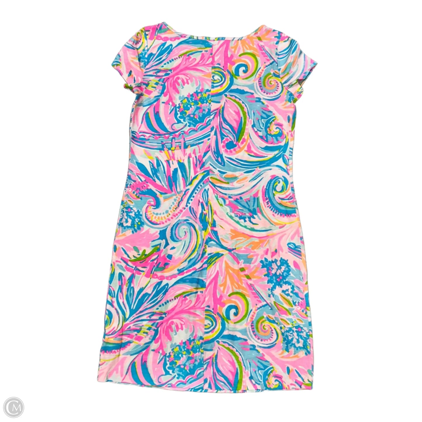 Dress Designer By Lilly Pulitzer In Blue & Pink, Size: Xs