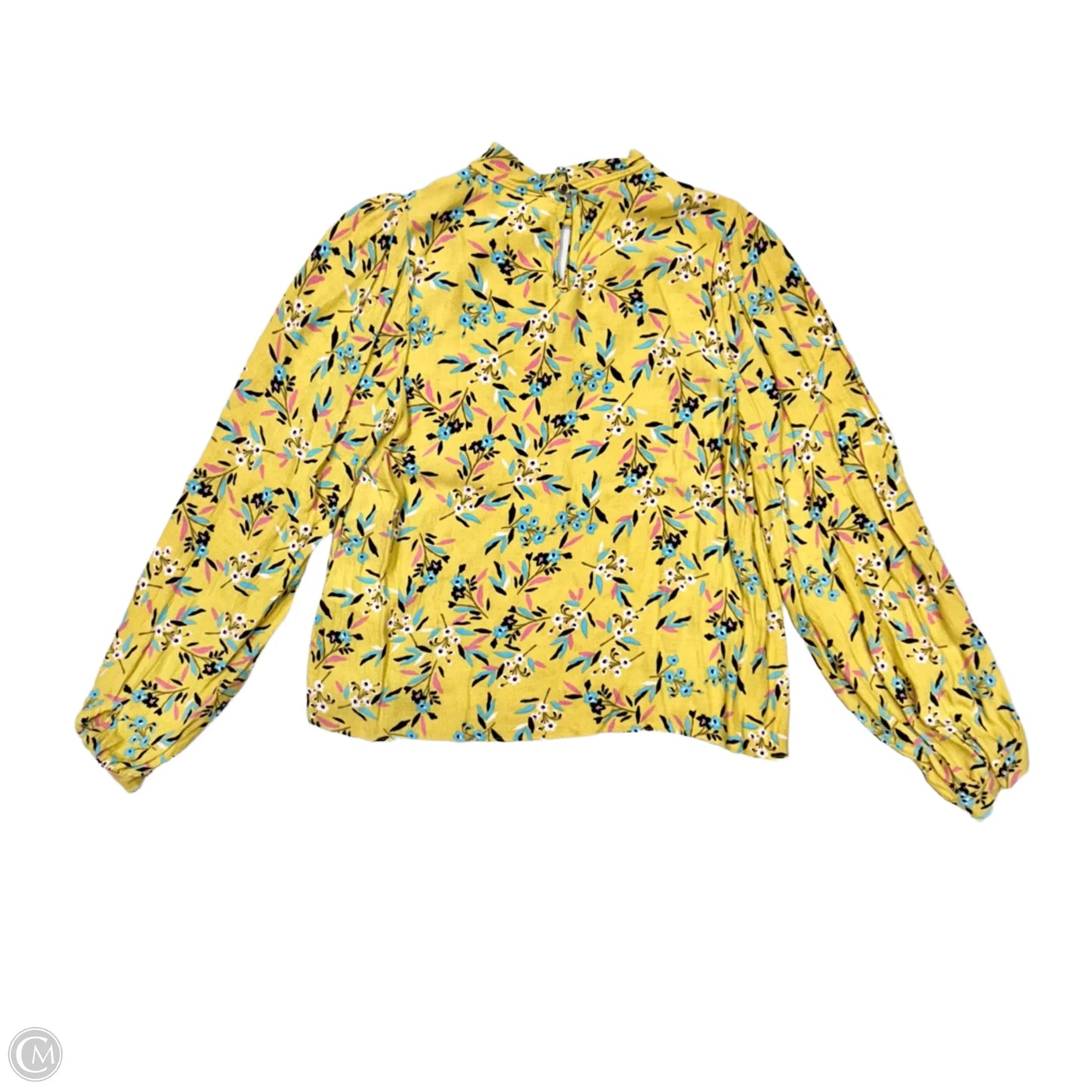 Top Long Sleeve By Maeve In Floral Print, Size: S