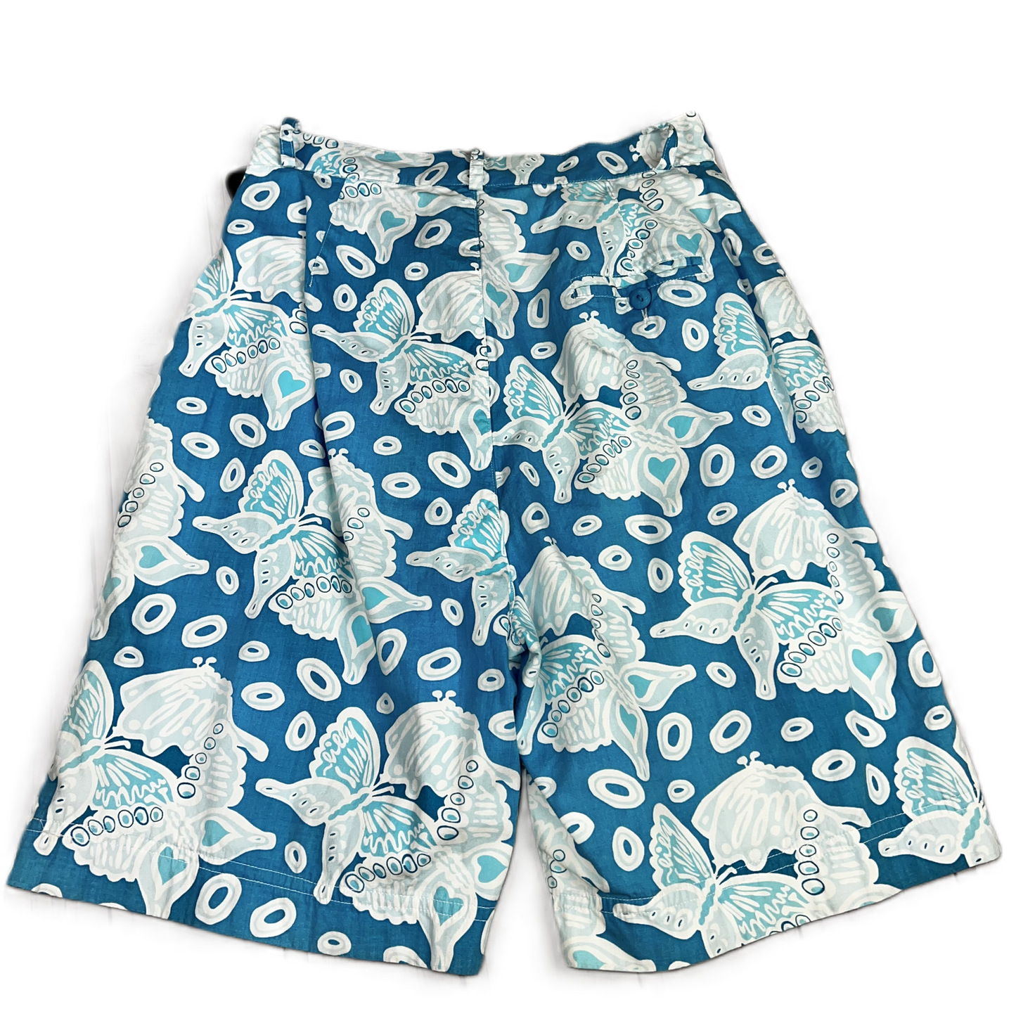White Blue Shorts By Lilly Pulitzer, Size: 10