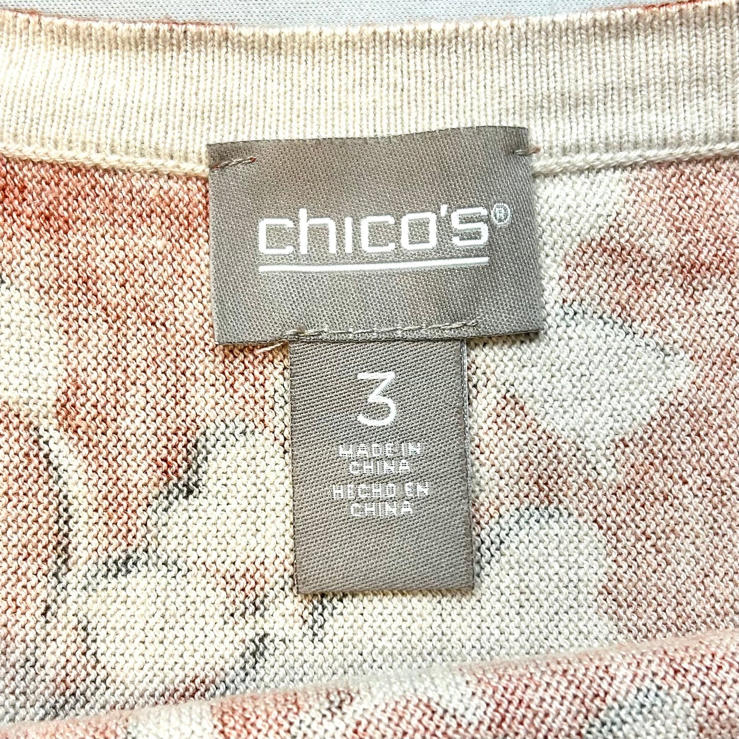 Top Long Sleeve By Chicos  Size: Xl