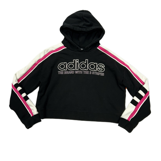 Athletic Sweatshirt Hoodie By Adidas  Size: M
