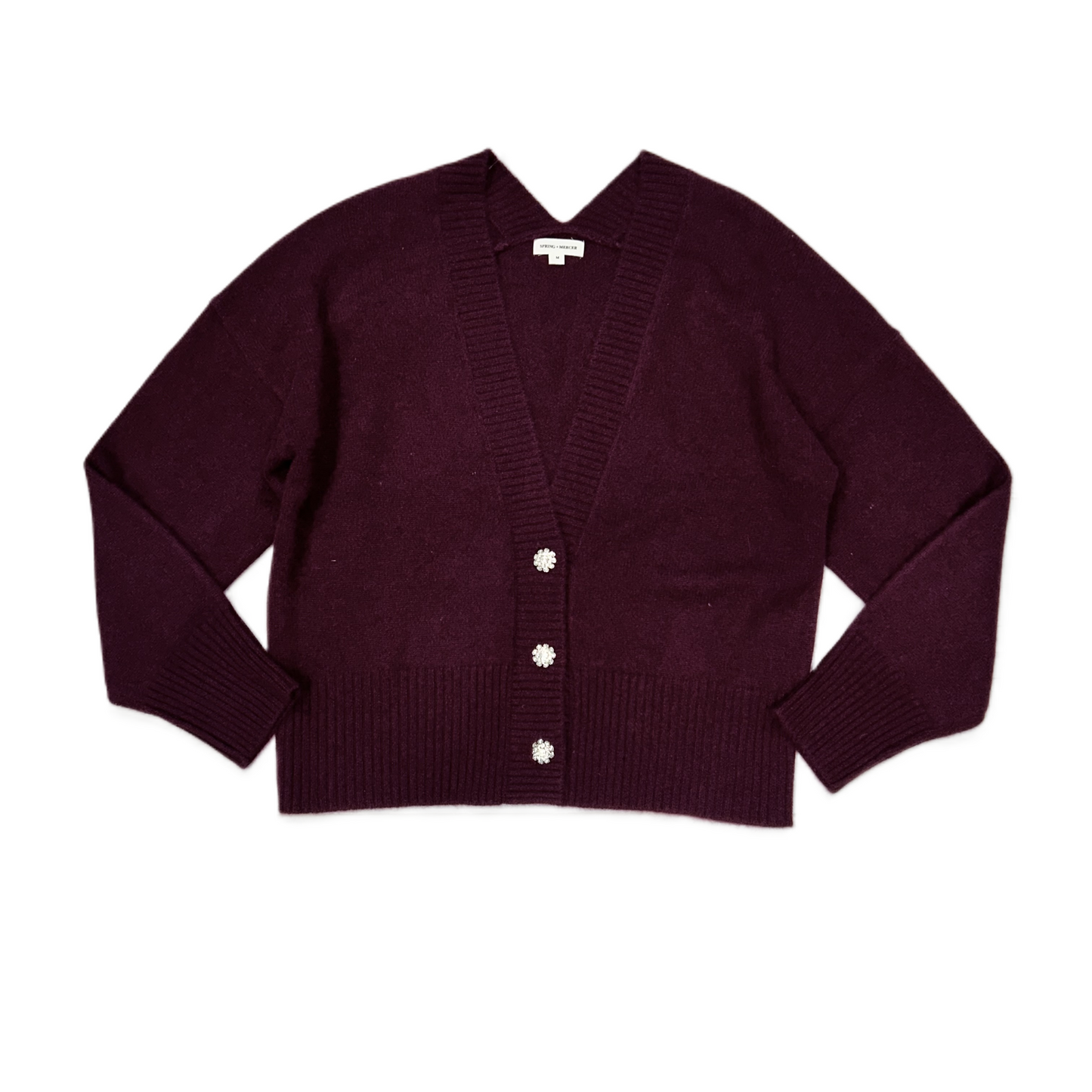 Sweater Cardigan Cashmere By Spring + Mercer  Size: M