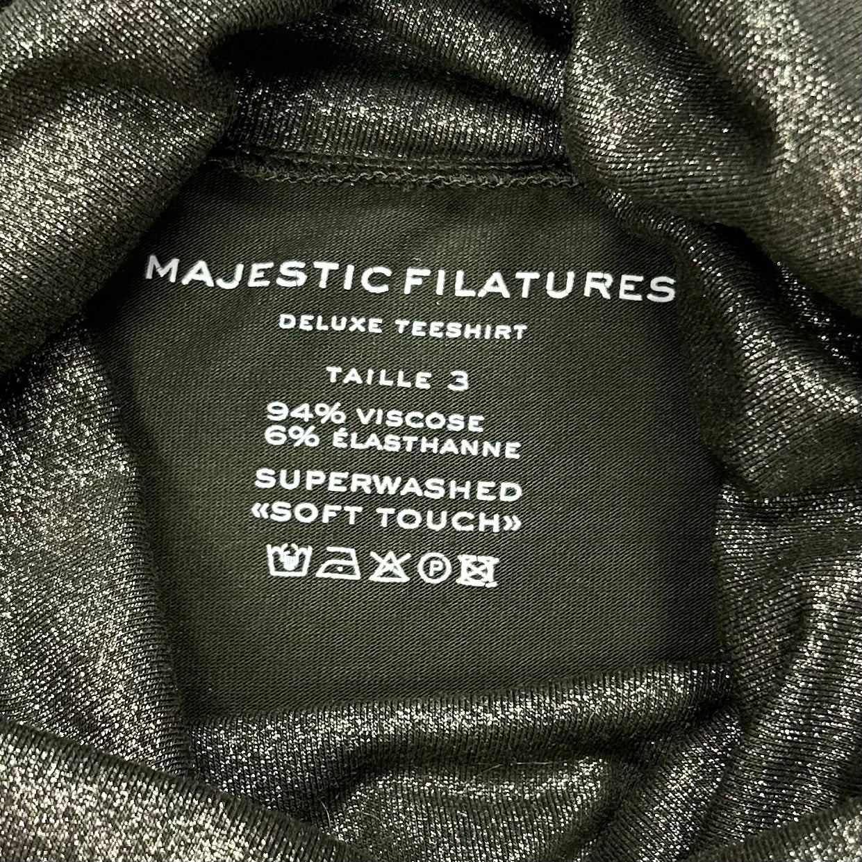 Top Long Sleeve Designer By Majestic Filatures  Size: S