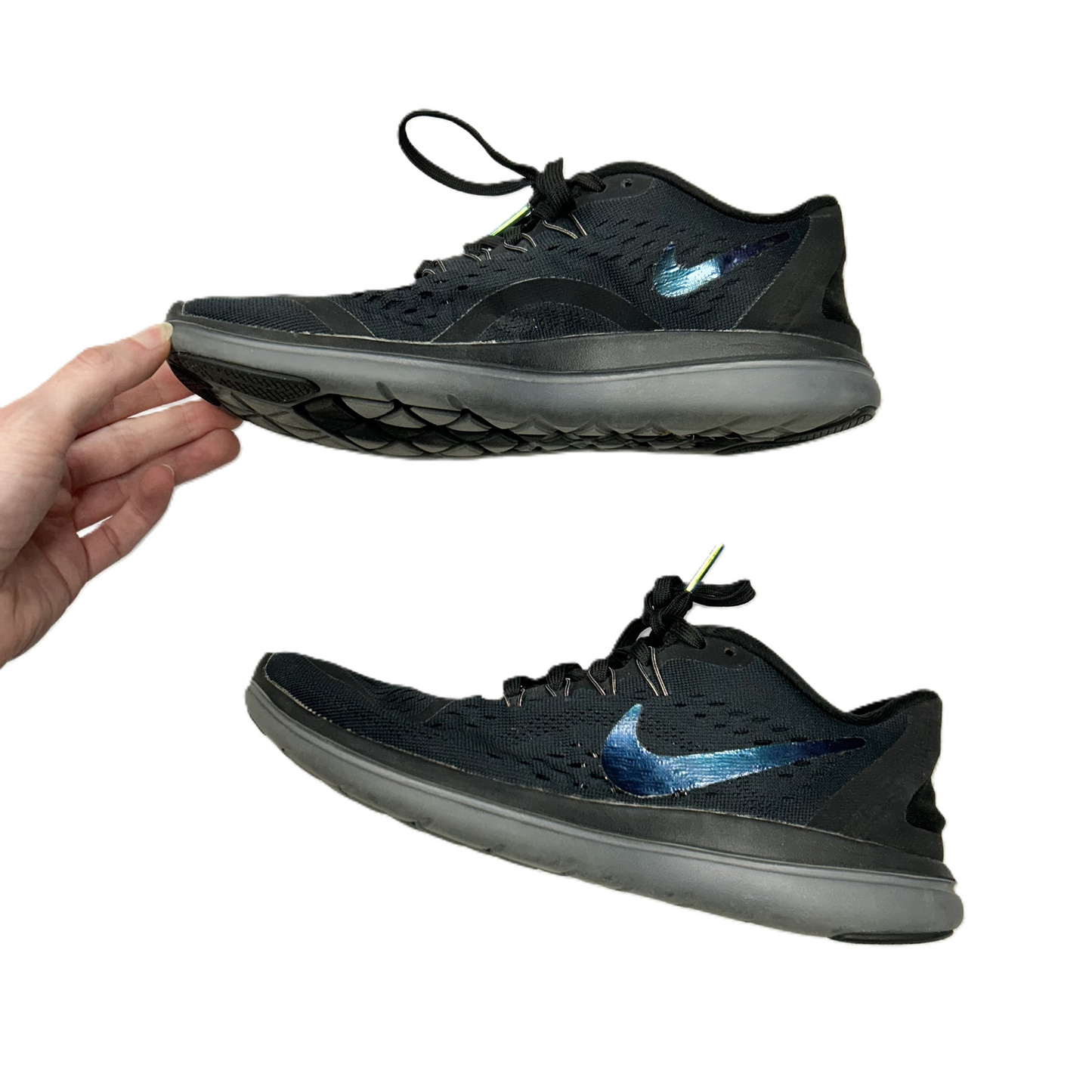 Shoes Athletic By Nike In Black, Size: 7