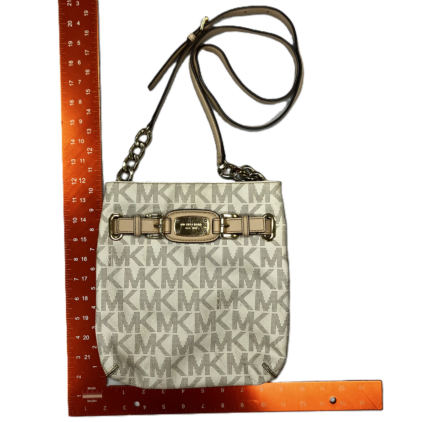 Crossbody Designer By Michael By Michael Kors, Size: Medium