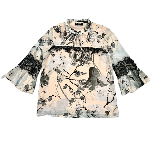 Top Long Sleeve Designer By Karl Lagerfeld  Size: M
