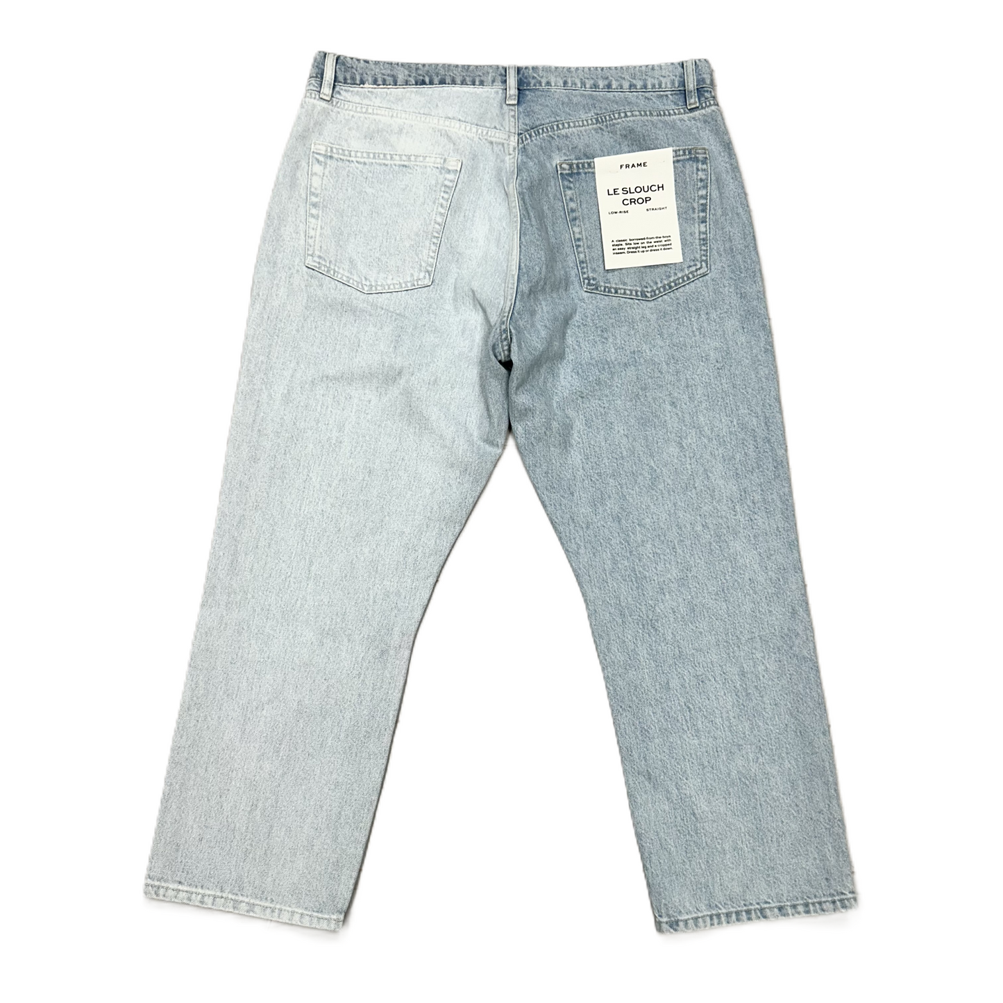 Blue Denim Jeans Designer By Frame, Size: 14
