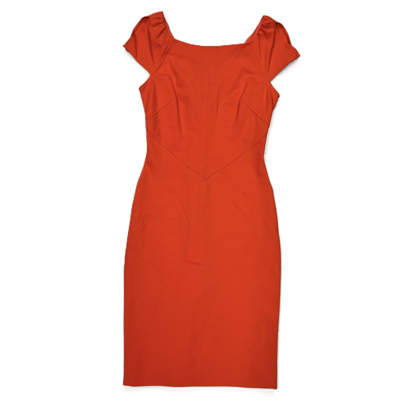 Red Dress Designer By Diane Von Furstenberg, Size: S