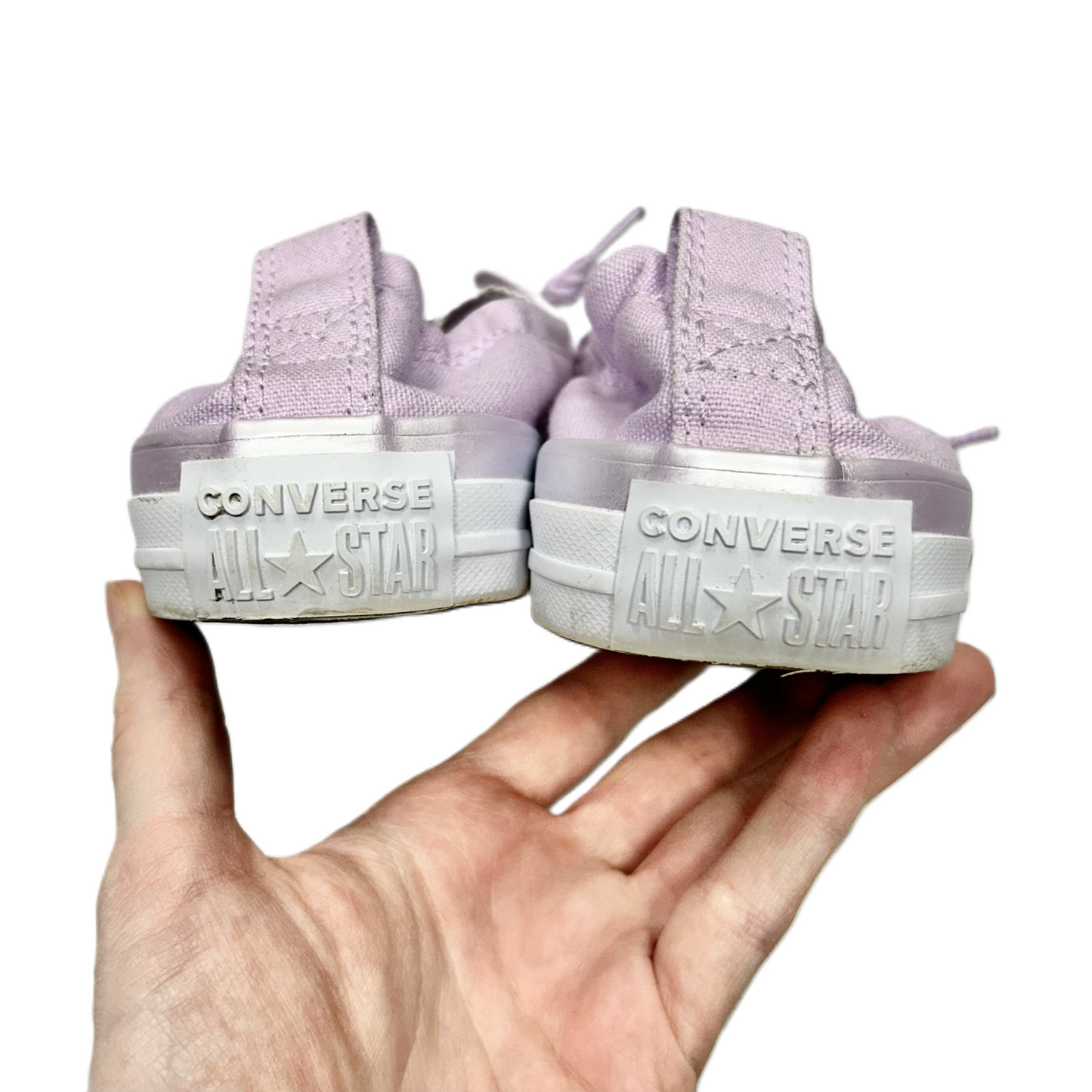 Purple Shoes Sneakers By Converse, Size: 6.5