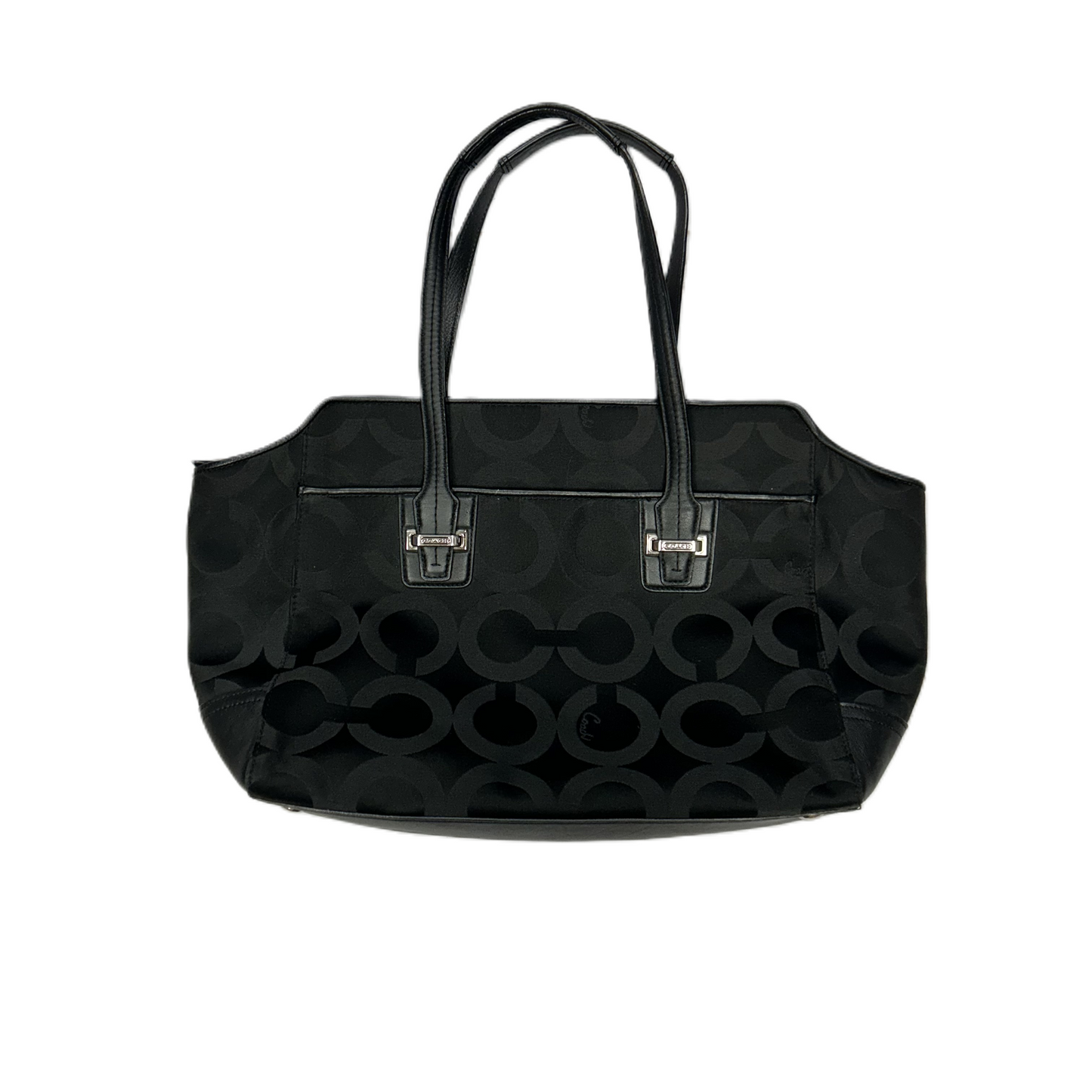 Tote Designer By Coach, Size: Medium