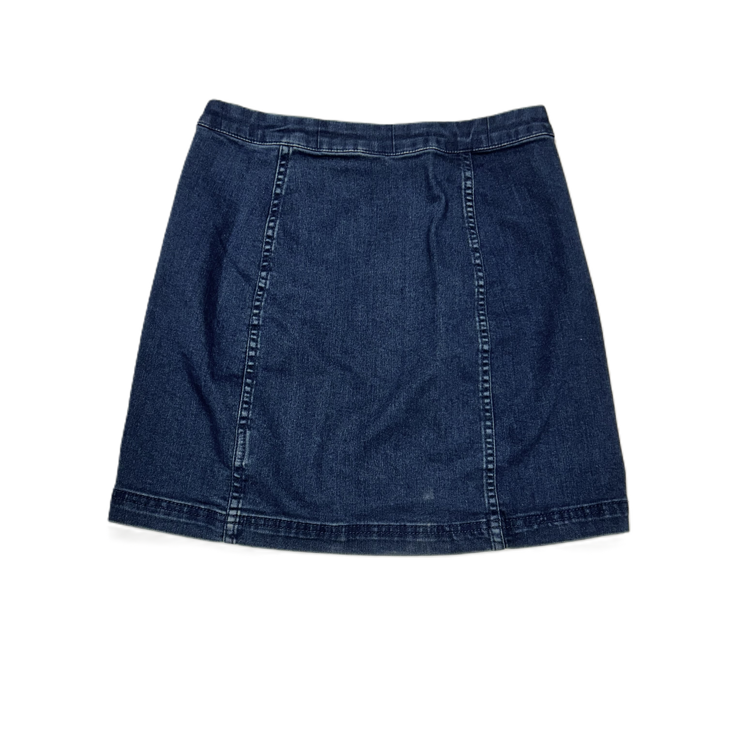 Blue Denim Skirt Mini & Short By Free People, Size: 8
