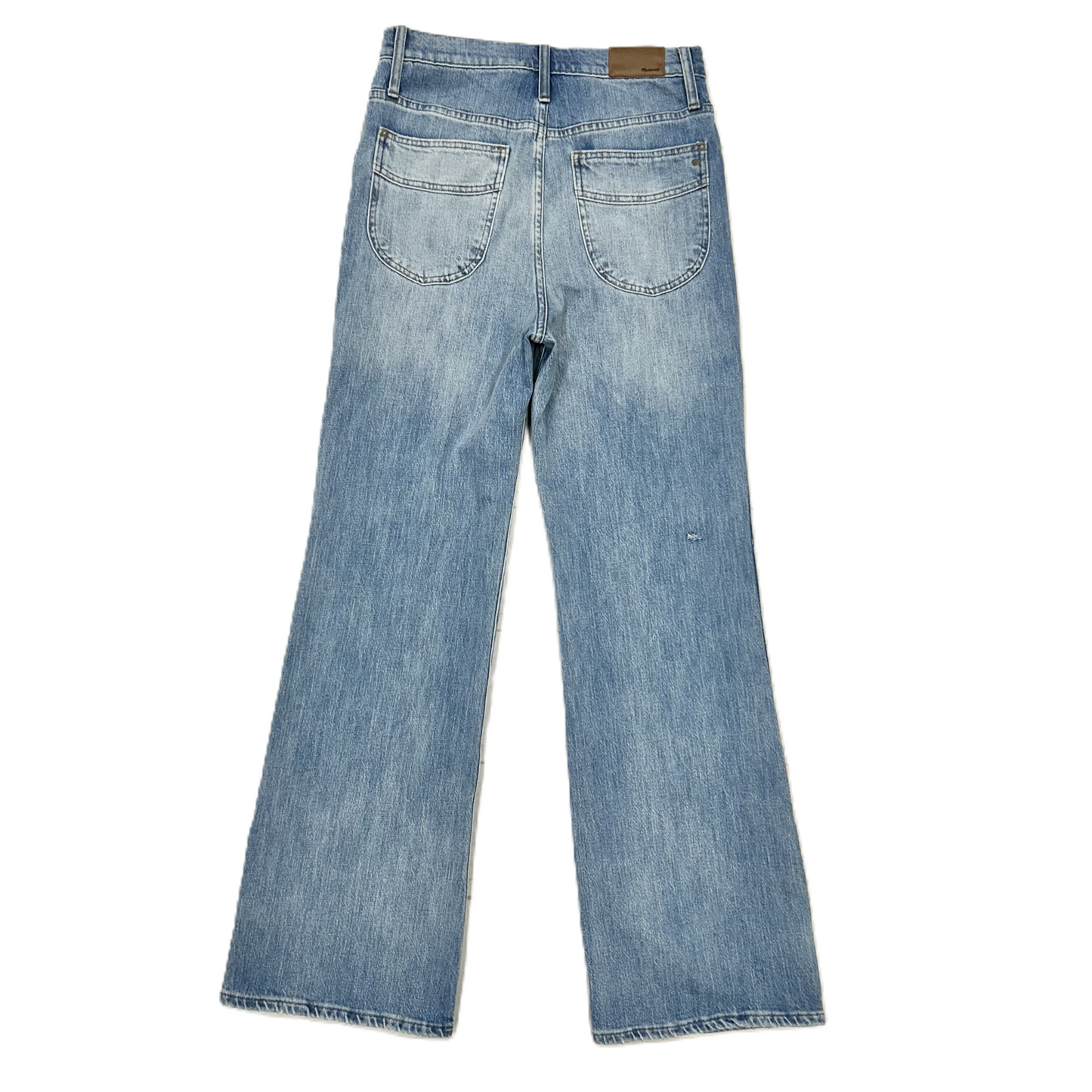 Blue Denim Jeans Flared By Madewell, Size: 10