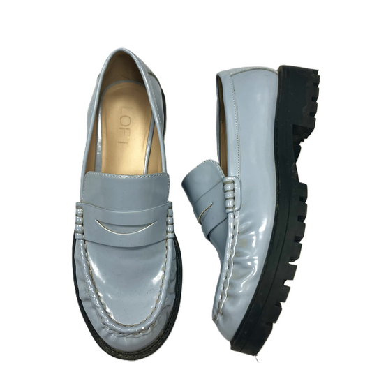 Blue Shoes Flats By Loft, Size: 6