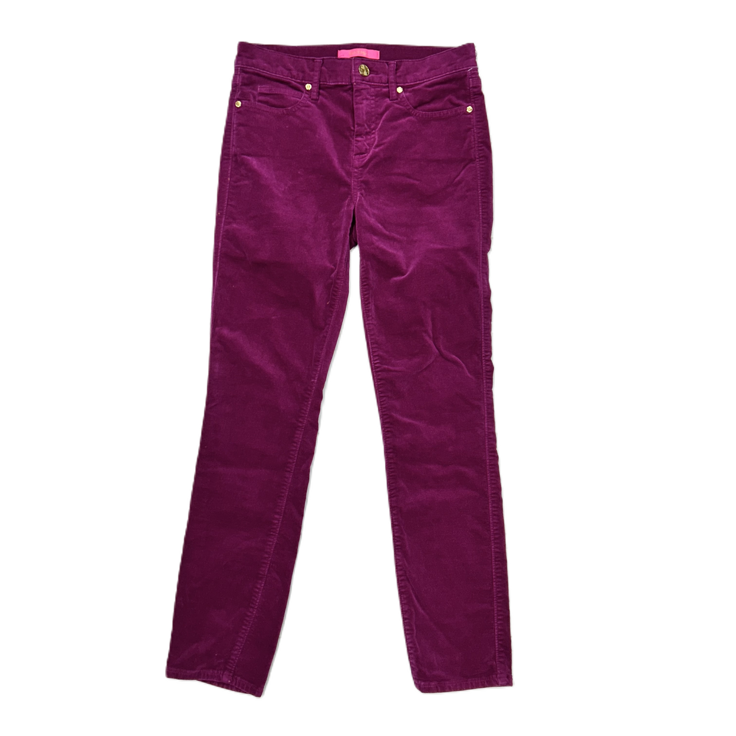 Purple Pants Designer By Lilly Pulitzer, Size: 4